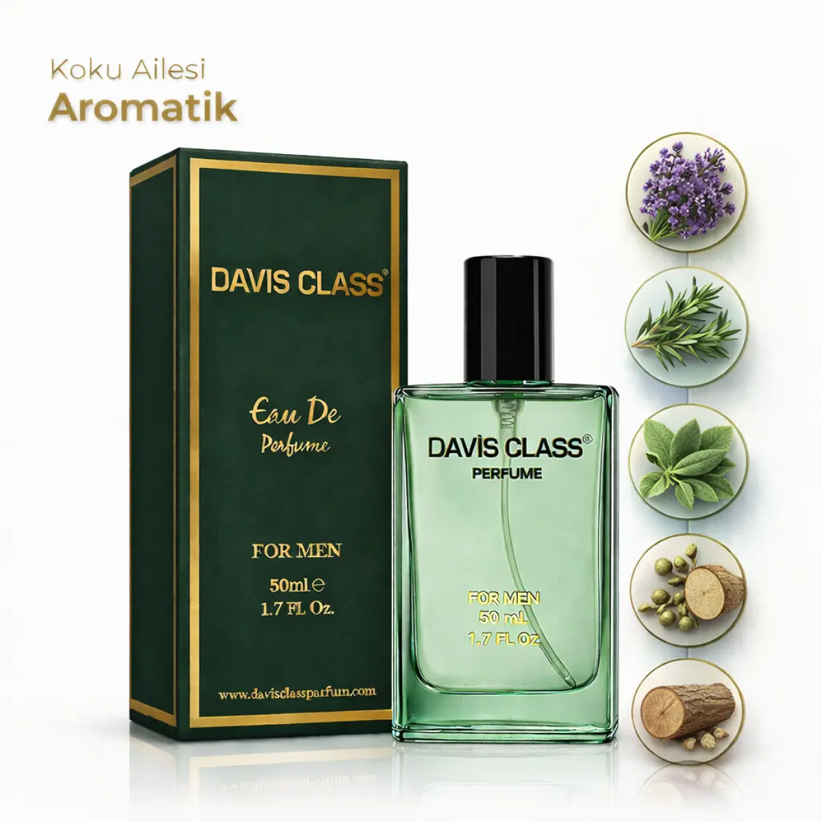 Erkek Parfüm 50 ml (H1)